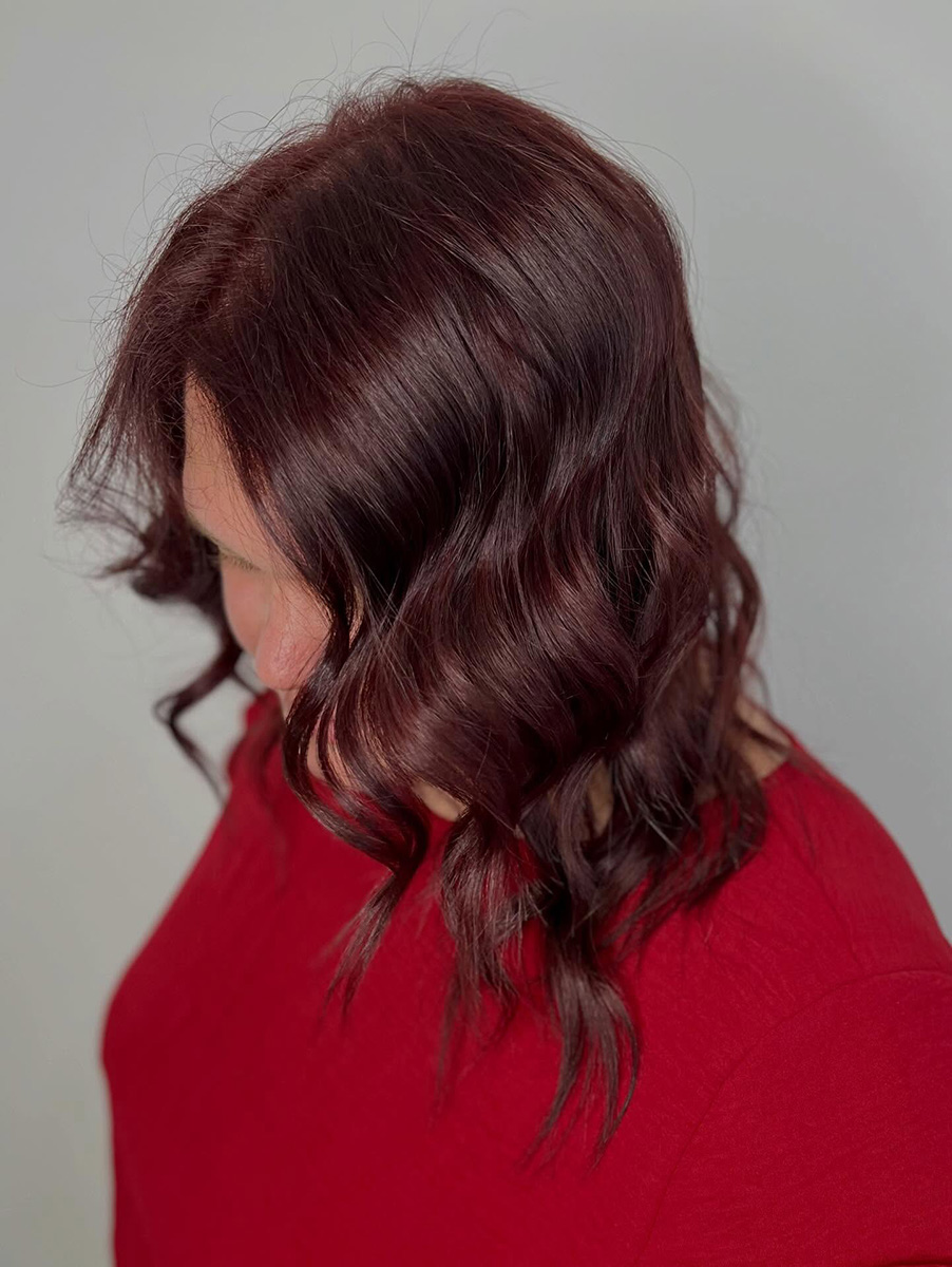 Rich glossy tone result
